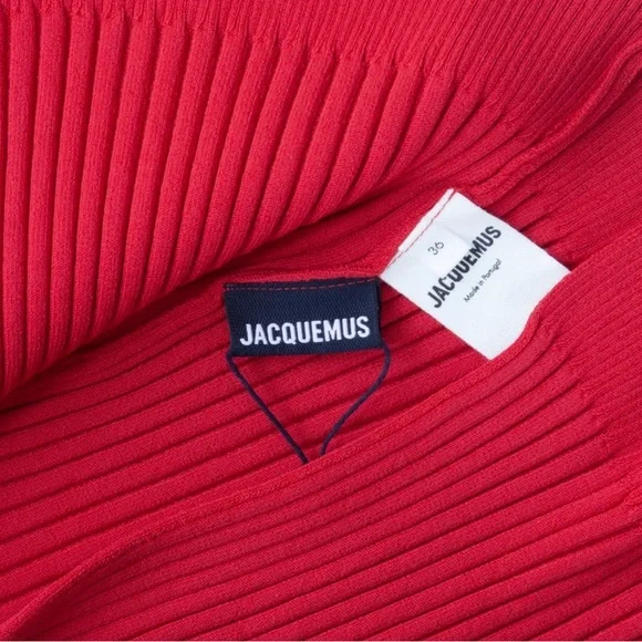 Jacquemus Vibrant Red Knitwear - Picture 3 of 9